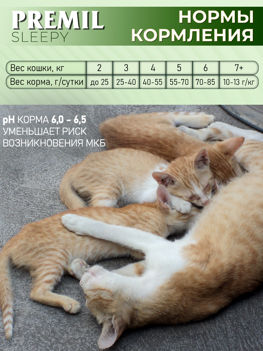 Корм для кошек Sleepy